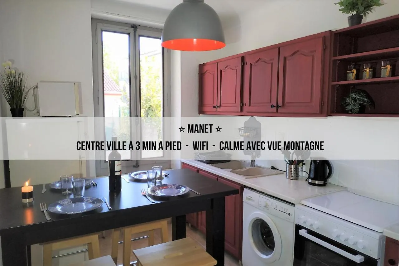 Le Manet - Appartement Proche Centre Ville - Parking Gratuit Bonneville Apartament